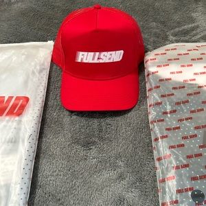 Full send trucker SnapBack hat